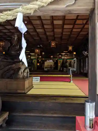 古井の天狗山の本殿・本堂