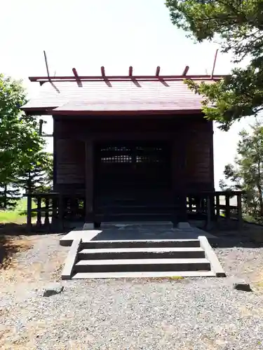 対雁通相馬神社の本殿