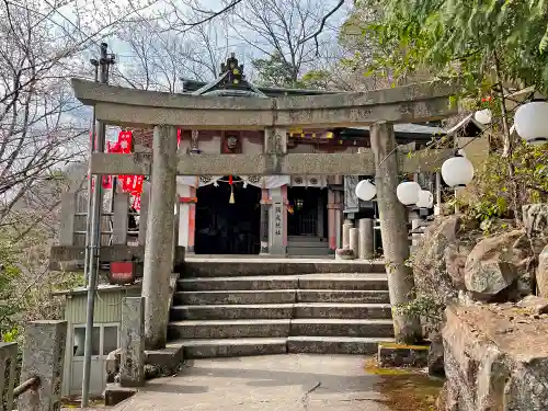 阿賀神社の鳥居