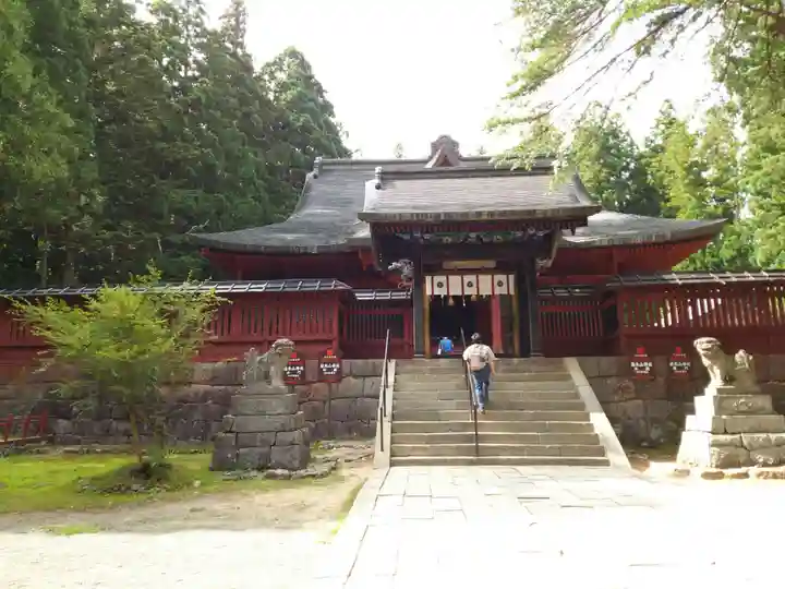岩木山神社の山門・神門