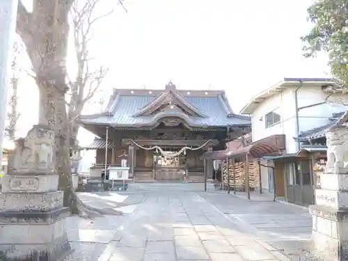 伊勢崎神社の本殿