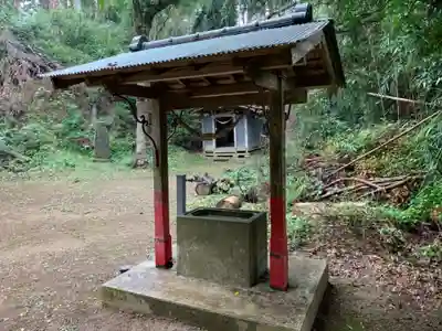 十二所神社の手水舎