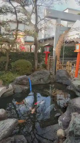 尾張猿田彦神社の庭園