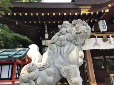 鈴鹿明神社の狛犬
