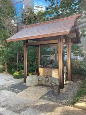  六本木天祖神社の手水舎