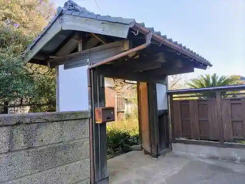 閑楽寺の山門・神門