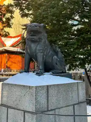 三吉神社の狛犬