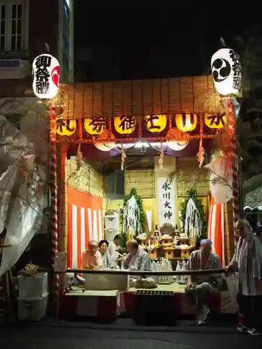 中野沼袋氷川神社のお祭り