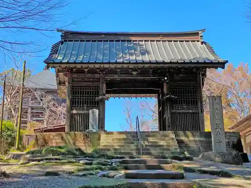 笠森寺の山門・神門