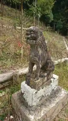 五十鈴神社の狛犬