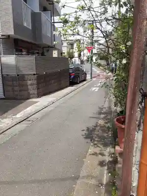 代沢稲荷の周辺