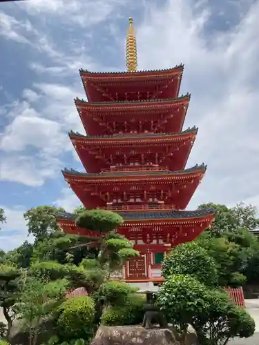 願昭寺の塔