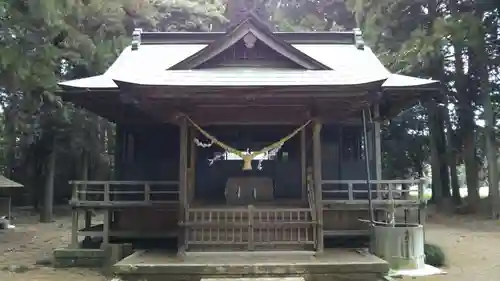 鹿島神社の本殿・本堂