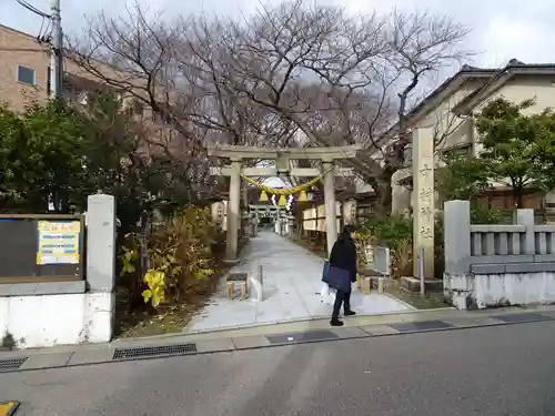 中村神社の鳥居