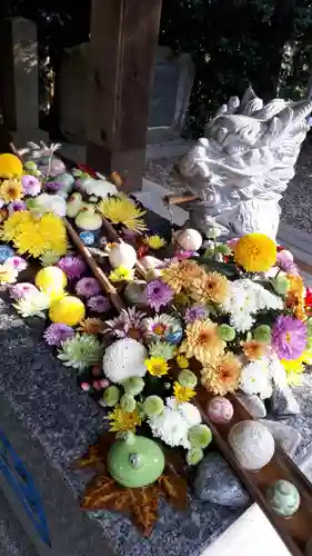 滑川神社 - 仕事と子どもの守り神の手水