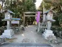 竹大與杼神社の鳥居