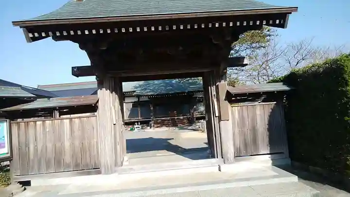 妙正寺の山門・神門