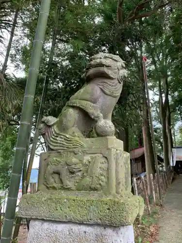 喜連川神社の狛犬