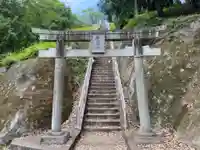 三毳神社(奥宮)の鳥居