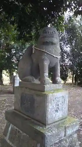 香取社の狛犬