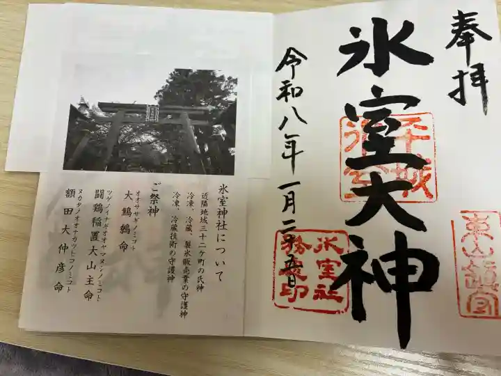 氷室神社の{uncategorized: "未分類", other: "その他", undefined: "問題あり", building: "その他建物", grave: "お墓", sacred_gate: "鳥居", guardian: "狛犬", statue: "像", buddha: "仏像", history: "歴史", nature: "自然", garden: "庭園", animal: "動物", pagoda: "塔", temizu: "手水舎", mountain_gate: "山門・神門", sanctuary: "本殿・本堂", subordinate: "末社・摂社", art: "芸術", scenery: "景色", jizo: "地蔵", ema: "絵馬", goshuin: "御朱印", omikuji: "おみくじ", items: "授与品その他", amulet: "お守り", goshuincho: "御朱印帳", eats: "食事", festival: "お祭り", votive_dance: "神楽", shichigosan: "七五三参", wedding: "結婚式", experience: "体験その他", initially: "初詣", around: "周辺", anti_infection: "感染症対策"}