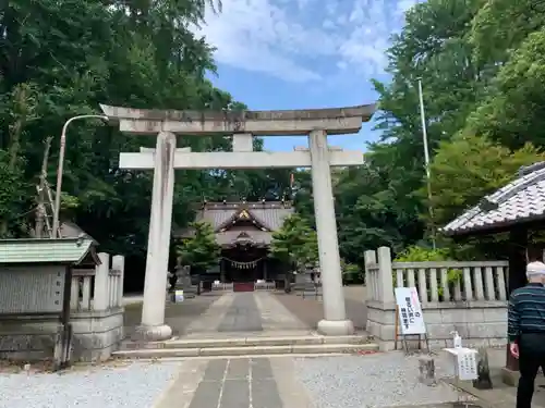 玉敷神社の鳥居