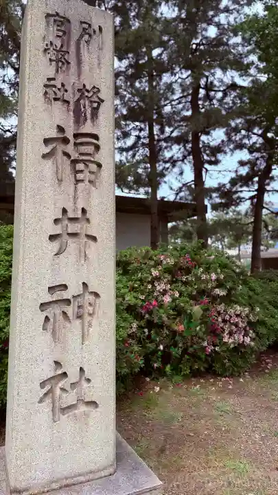 福井神社の{uncategorized: "未分類", other: "その他", undefined: "問題あり", building: "その他建物", grave: "お墓", sacred_gate: "鳥居", guardian: "狛犬", statue: "像", buddha: "仏像", history: "歴史", nature: "自然", garden: "庭園", animal: "動物", pagoda: "塔", temizu: "手水舎", mountain_gate: "山門・神門", sanctuary: "本殿・本堂", subordinate: "末社・摂社", art: "芸術", scenery: "景色", jizo: "地蔵", ema: "絵馬", goshuin: "御朱印", omikuji: "おみくじ", items: "授与品その他", amulet: "お守り", goshuincho: "御朱印帳", eats: "食事", festival: "お祭り", votive_dance: "神楽", shichigosan: "七五三参", wedding: "結婚式", experience: "体験その他", initially: "初詣", around: "周辺", anti_infection: "感染症対策"}