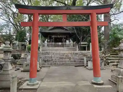 白山神社（大須白山神社）の鳥居