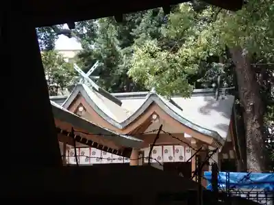 阿麻美許曽神社の本殿・本堂