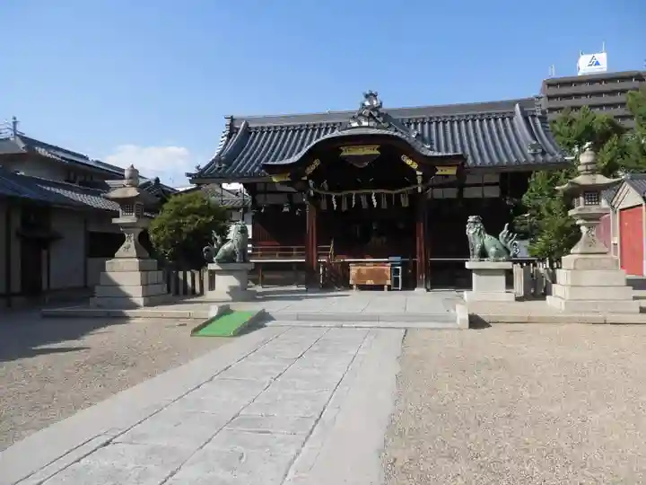 野田恵美須神社の本殿・本堂