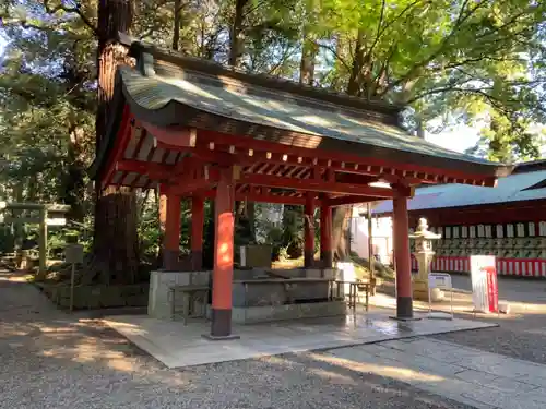 鹿島神宮の手水舎