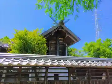 八剱社(落合)の本殿・本堂