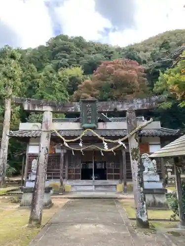 伊福部神社の鳥居