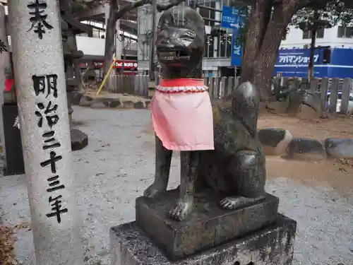 今益稲荷神社の狛犬