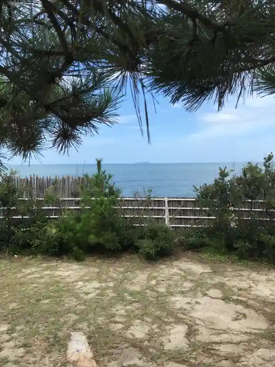 衣毘須神社の景色