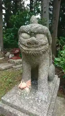 八幡神社(鹿折)の狛犬