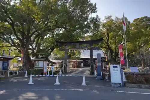 諫早神社（九州総守護  四面宮）の鳥居