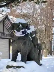 北広島市総鎮守　廣島神社の狛犬