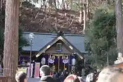 中之嶽神社の本殿