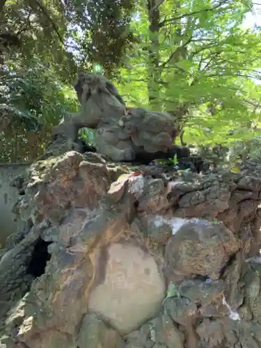 赤坂氷川神社の狛犬