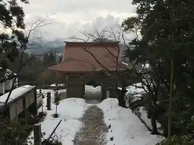 松尾寺の山門・神門