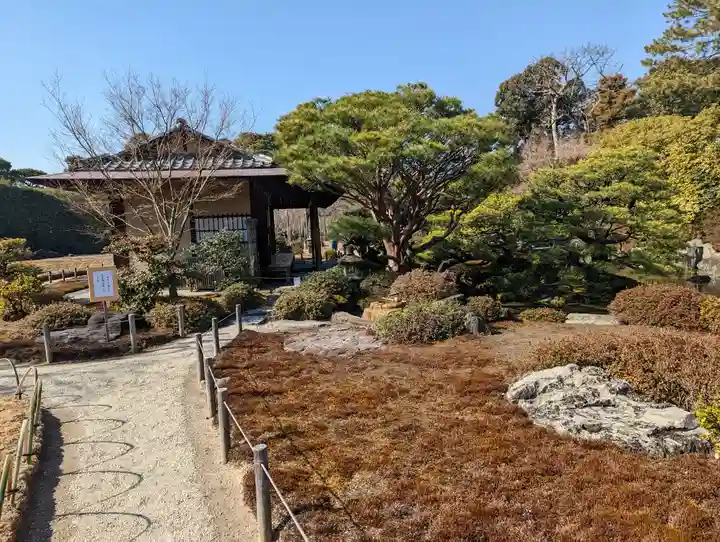 城南宮の庭園