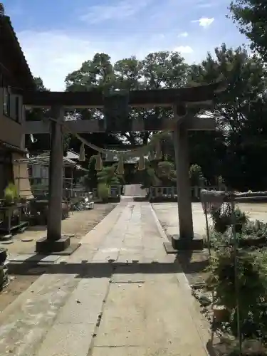 香取神社（関宿香取神社）の鳥居