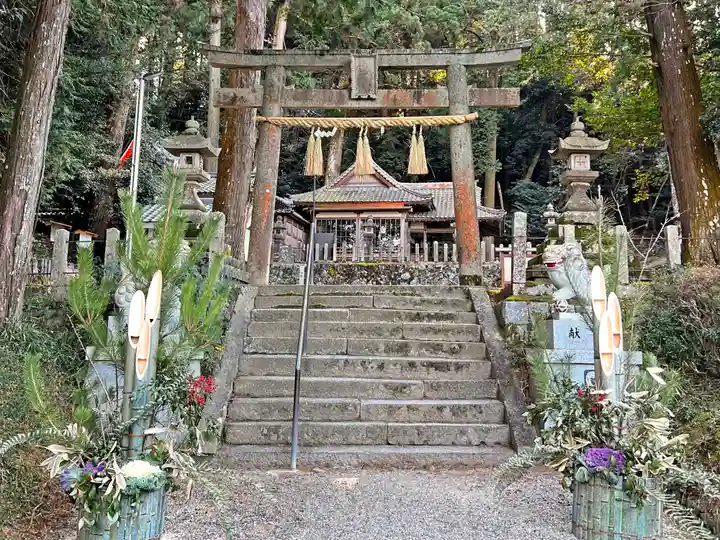 猪田神社の鳥居