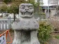 銭谷稲生神社の狛犬