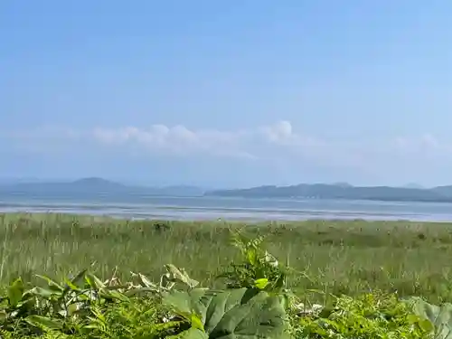 登榮床神社の周辺