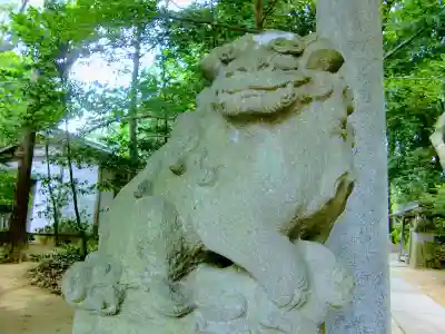 八王子神社の狛犬
