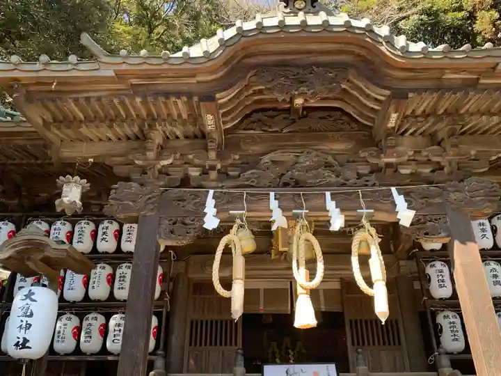 大甕神社の本殿・本堂