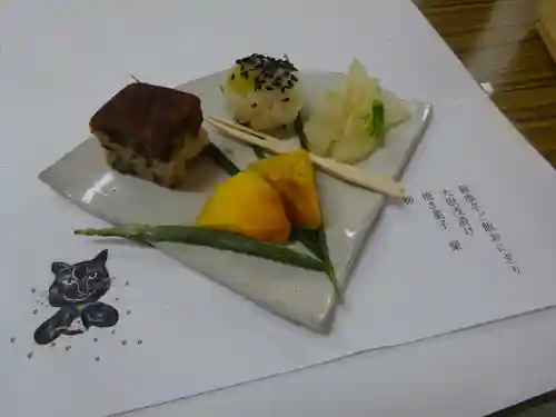 弥生神社の食事