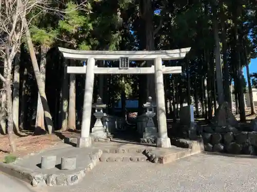 山宮浅間神社の鳥居